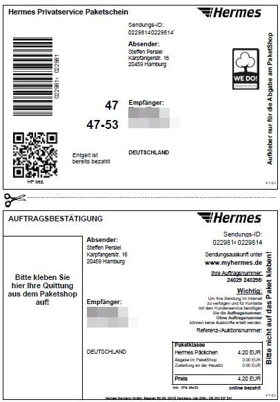 hermes paket osnabrück|hermes schein kaufen.